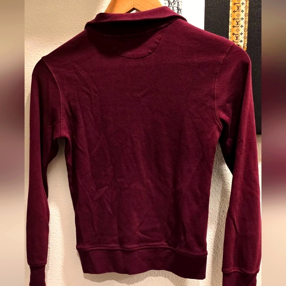 Polo Ralph Lauren Red Long Sleeve Shirt Size S - Picture 5 of 5